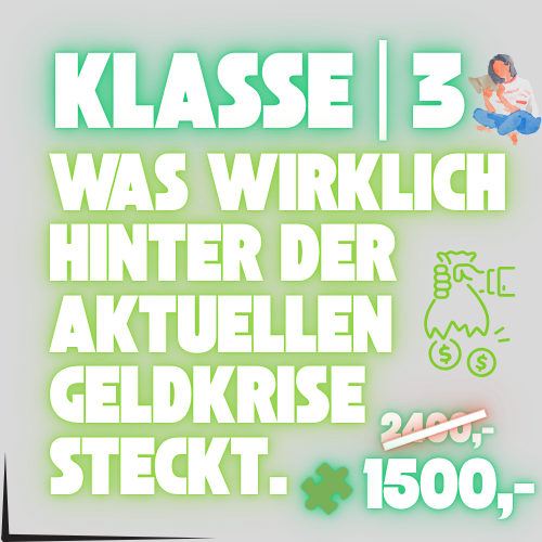 Klasse ③ | Das ABC des Geldes Modul 1 | Die Gebrauchsanweisung für den Notfall | Geld, Bargeld, Ersparnisse, Rücklagen 💚 - Image 2