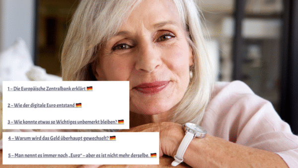 Der digitale Euro- Fakten, nicht Meinungen – Der Lesekurs 🇩🇪 – Bild 4