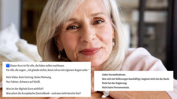 Der digitale Euro- Fakten, nicht Meinungen – Der Lesekurs 🇩🇪 – Bild 2