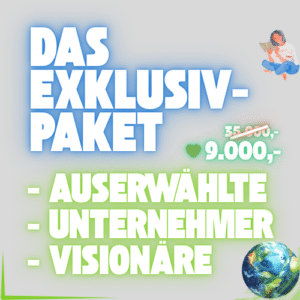 🧩🧩 Exklusiv-Paket für Auserwählte | Unternehmer | Visionäre | + 12 Monate Online Begleitung | + Klassen ① bis ⑤ | + Extrem viel mehr 💚