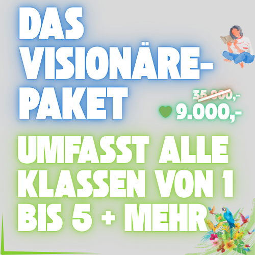 🧩🧩 Exklusiv-Paket für Auserwählte | Unternehmer | Visionäre | + 12 Monate Online Begleitung | + Klassen ① bis ⑤ | + Extrem viel mehr 💚 - Image 2