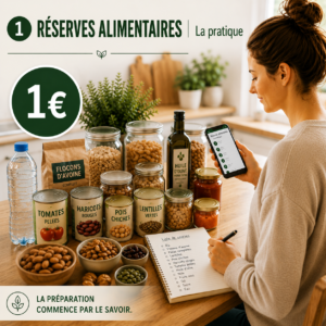 Réserves Alimentaires – Phase 2 : La Pratique (FR)